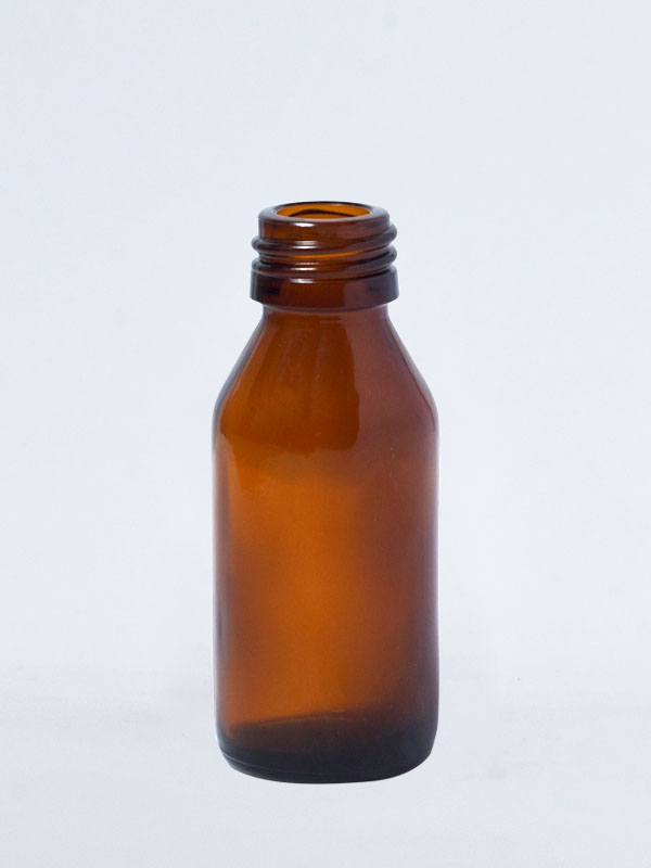 30ML Amber Glass Cipla Bottle 22 MM ROPP Neck